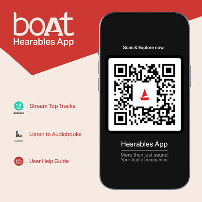 Boat Rockerz 113, 40H Battery, Dual Pair, Fast Charge, ENx Tech, Stream Ad Free Music via App Support, Magnetic Buds, Bluetooth Neckband, Wireless with Mic in Ear Earphones (Active Black)